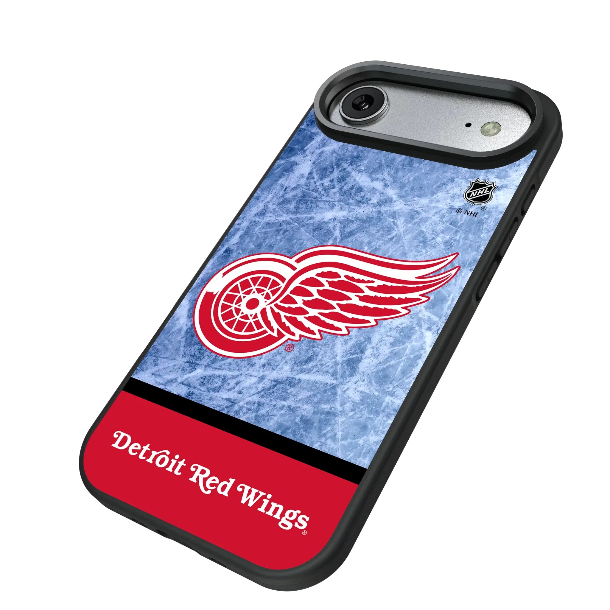 Detroit Red Wings Ice Wordmark Bump Phone Case