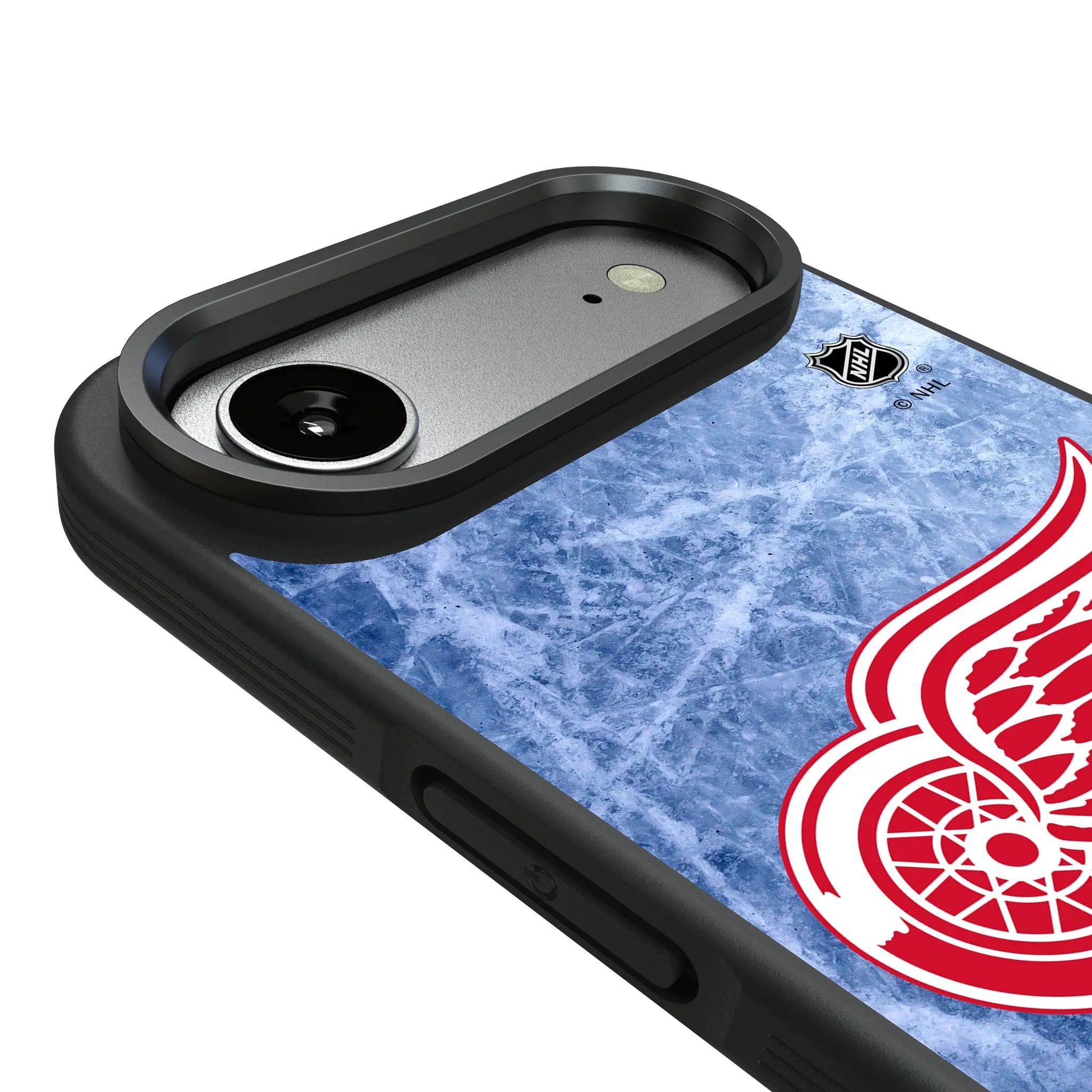 Detroit Red Wings Ice Wordmark Bump Phone Case