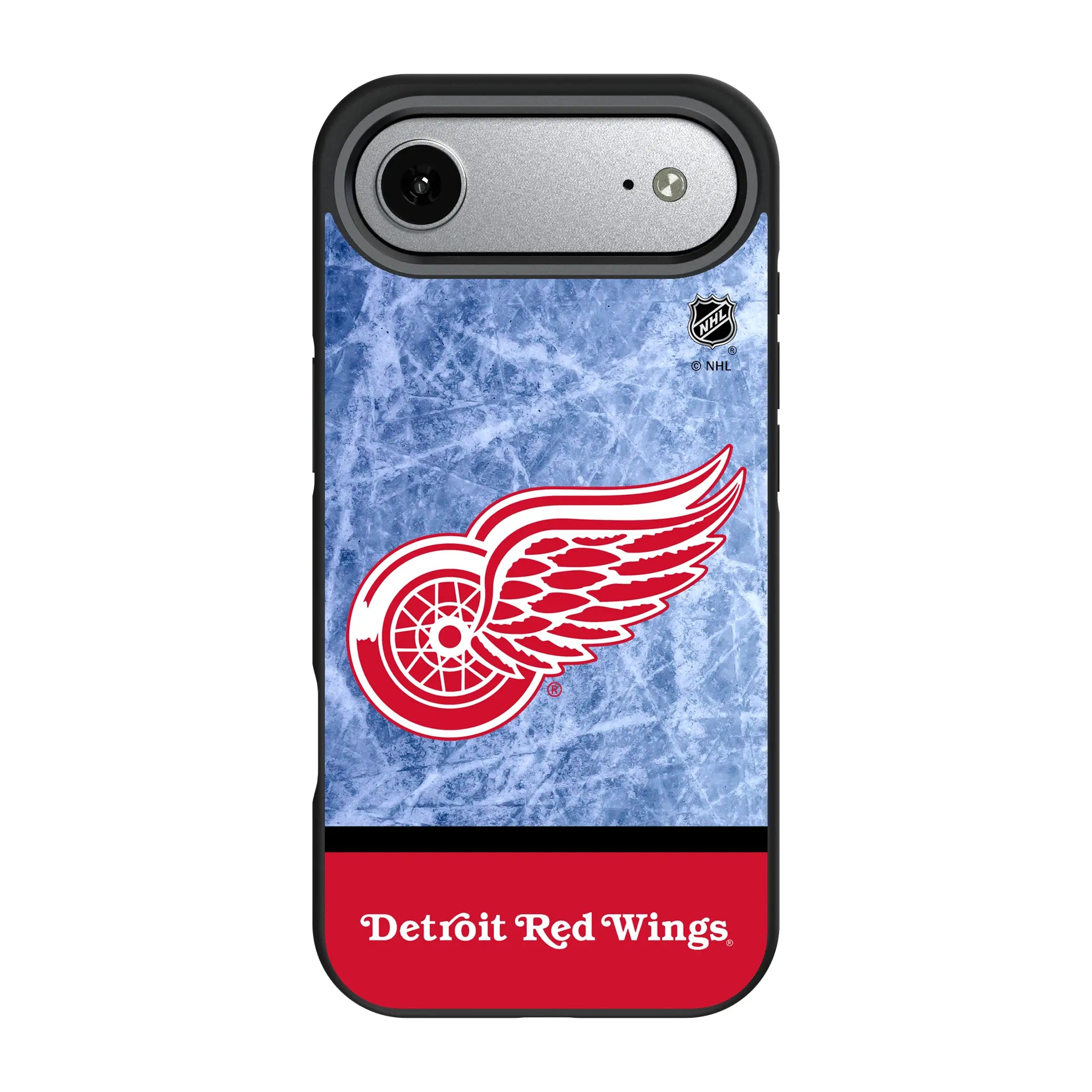 Detroit Red Wings Ice Wordmark Bump Phone Case