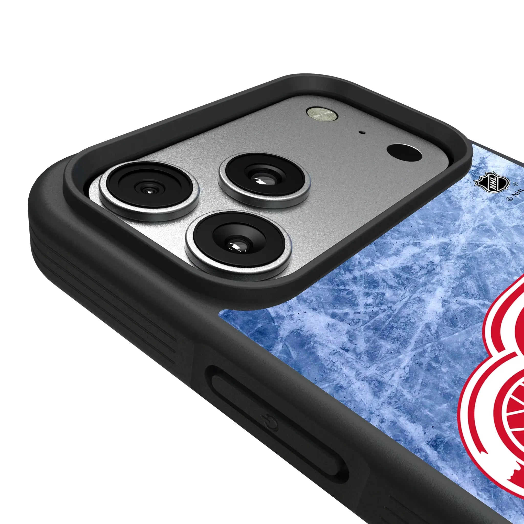 Detroit Red Wings Ice Wordmark Bump Phone Case