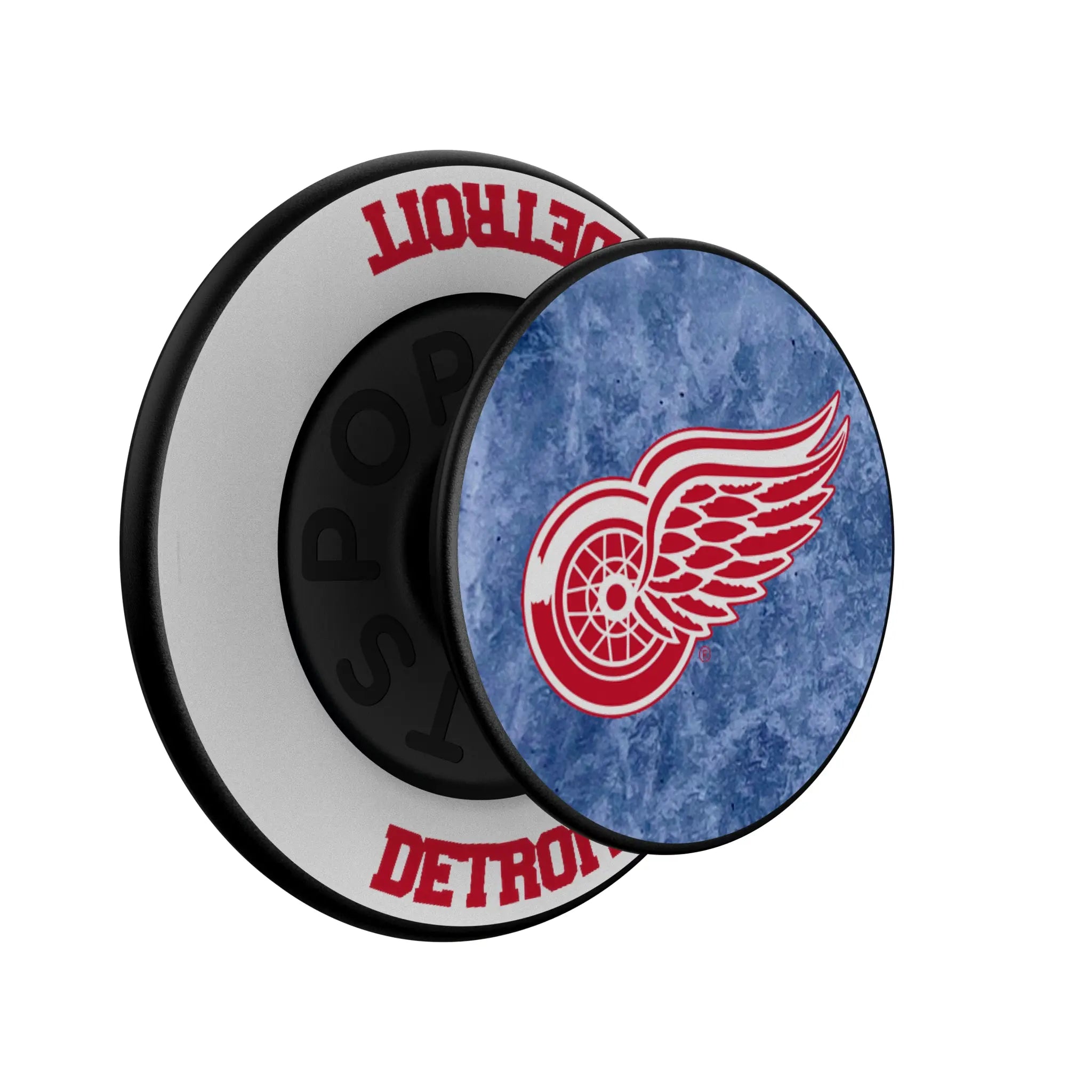 Detroit Red Wings Ice Wordmark PopSockets Magnetic Phone Grip and Stand