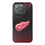 Detroit Red Wings Linen Bling Phone Case for Apple iPhone