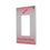 Detroit Red Wings Linen Hidden-Screw Light Switch Plate