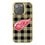 Detroit Red Wings Plaid Bling Phone Case - Sports Gifts, Sports Memorabilia, Sports Collectibles, Fan Shop