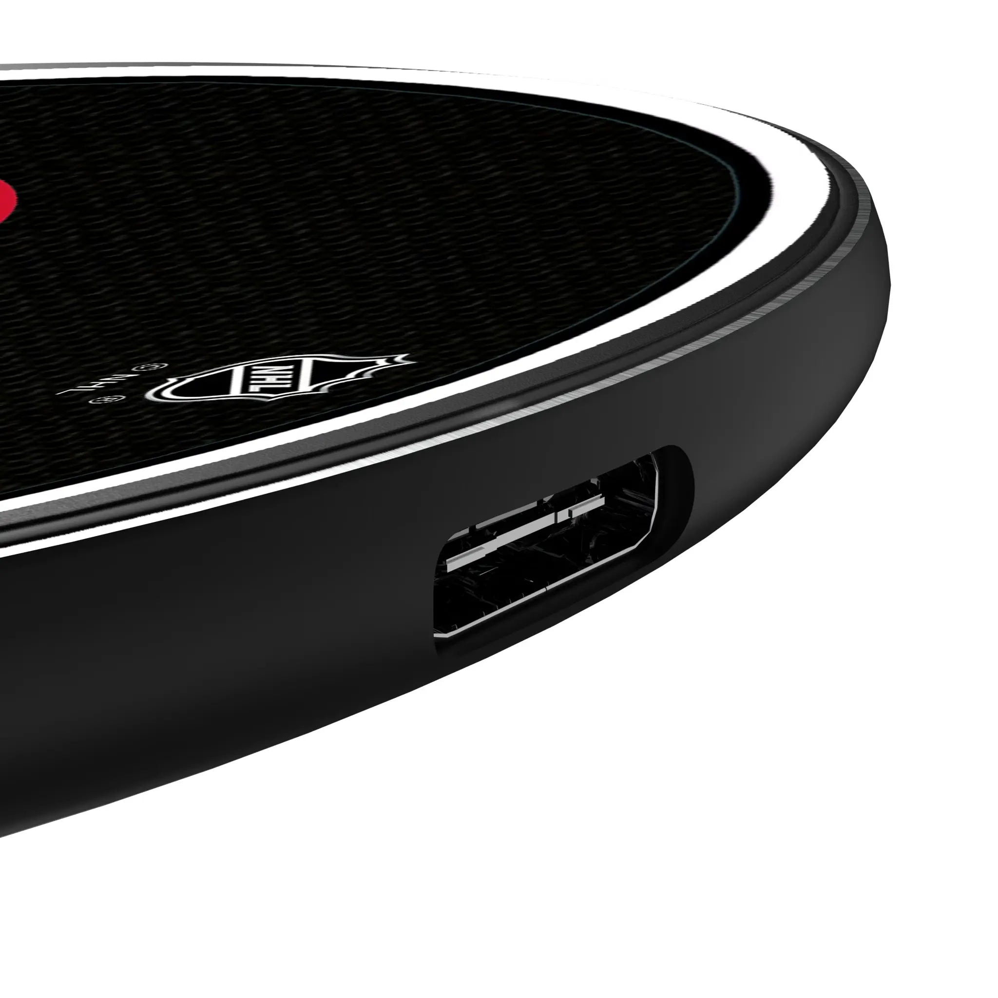 Detroit Red Wings Stripe 15-Watt Wireless Charger