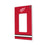 Detroit Red Wings Stripe Hidden-Screw Light Switch Plate