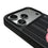 Detroit Red Wings Text Backdrop MagSafe Compatible Phone Case for Apple iPhone