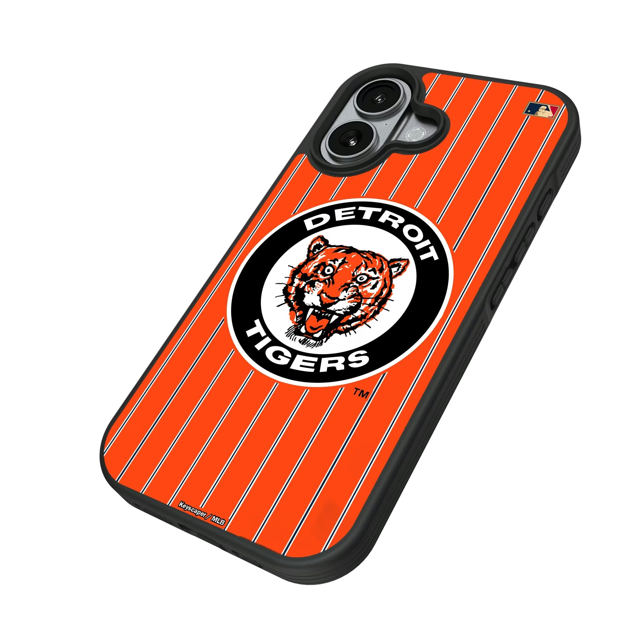 Detroit Tigers 1961-1963 - Cooperstown Collection Pinstripe Bump Phone Case - Sports Gifts, Sports Memorabilia, Sports Collectibles, Fan Shop