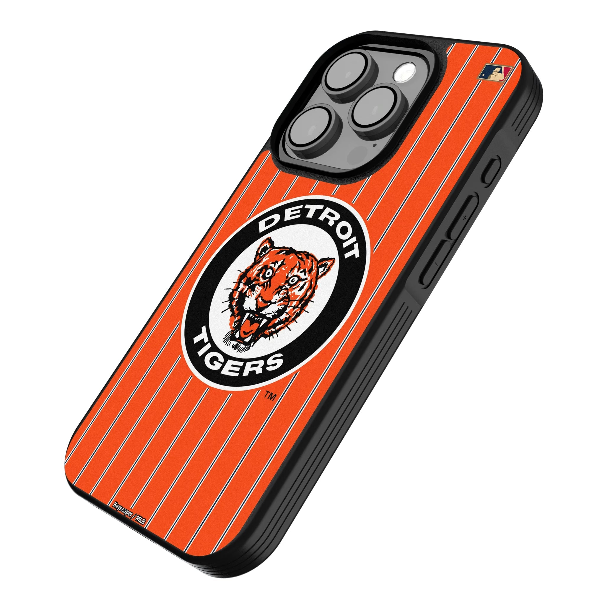 Detroit Tigers 1961-1963 - Cooperstown Collection Pinstripe Bump Phone Case - Sports Gifts, Sports Memorabilia, Sports Collectibles, Fan Shop