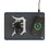 Detroit Tigers Linen 15-Watt Wireless Charger and Mouse Pad