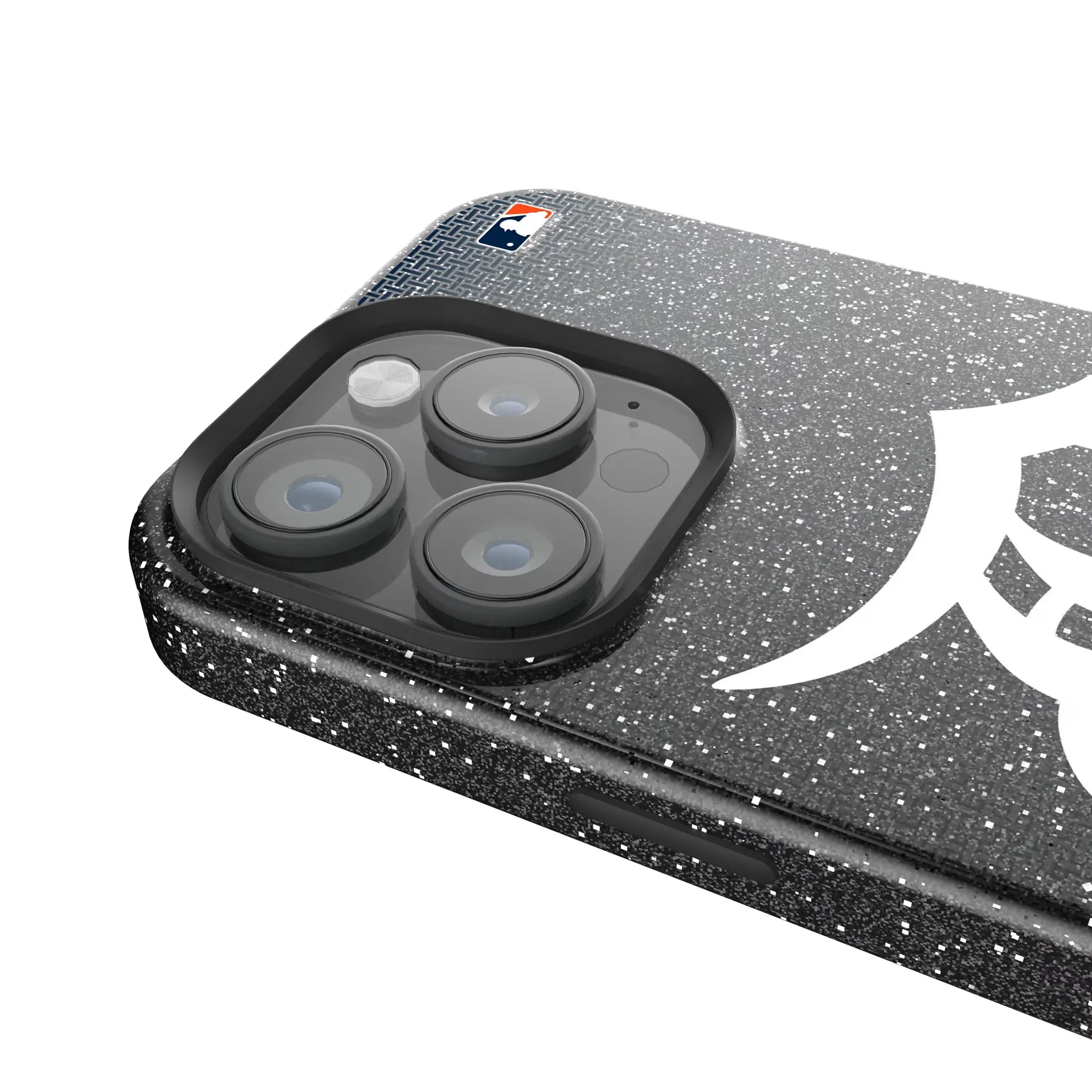 Detroit Tigers Linen Bling Phone Case for Apple iPhone