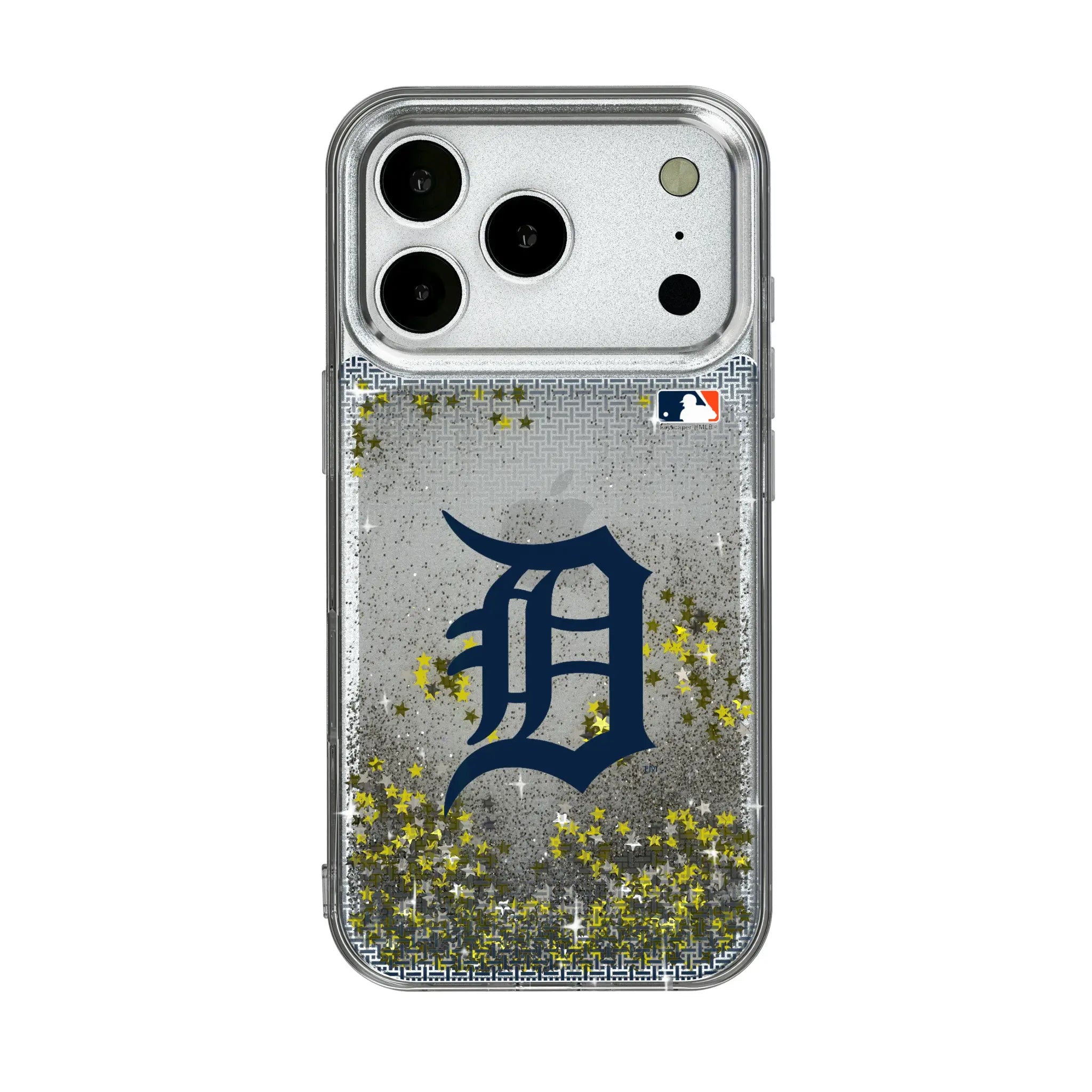Detroit Tigers Linen Glitter Phone Case
