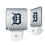 Detroit Tigers Linen Night Light 2-Pack