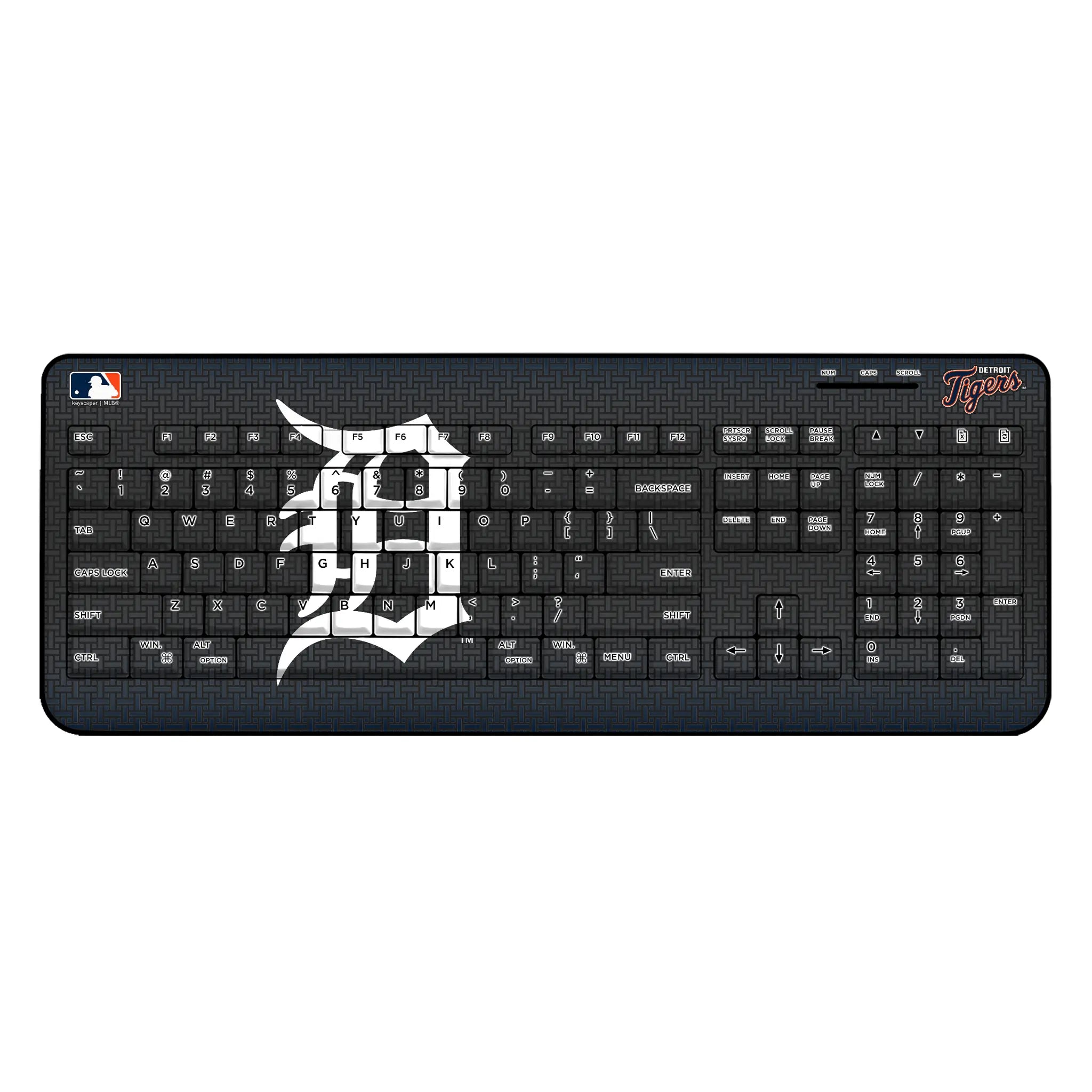 Detroit Tigers Linen Wireless USB Keyboard