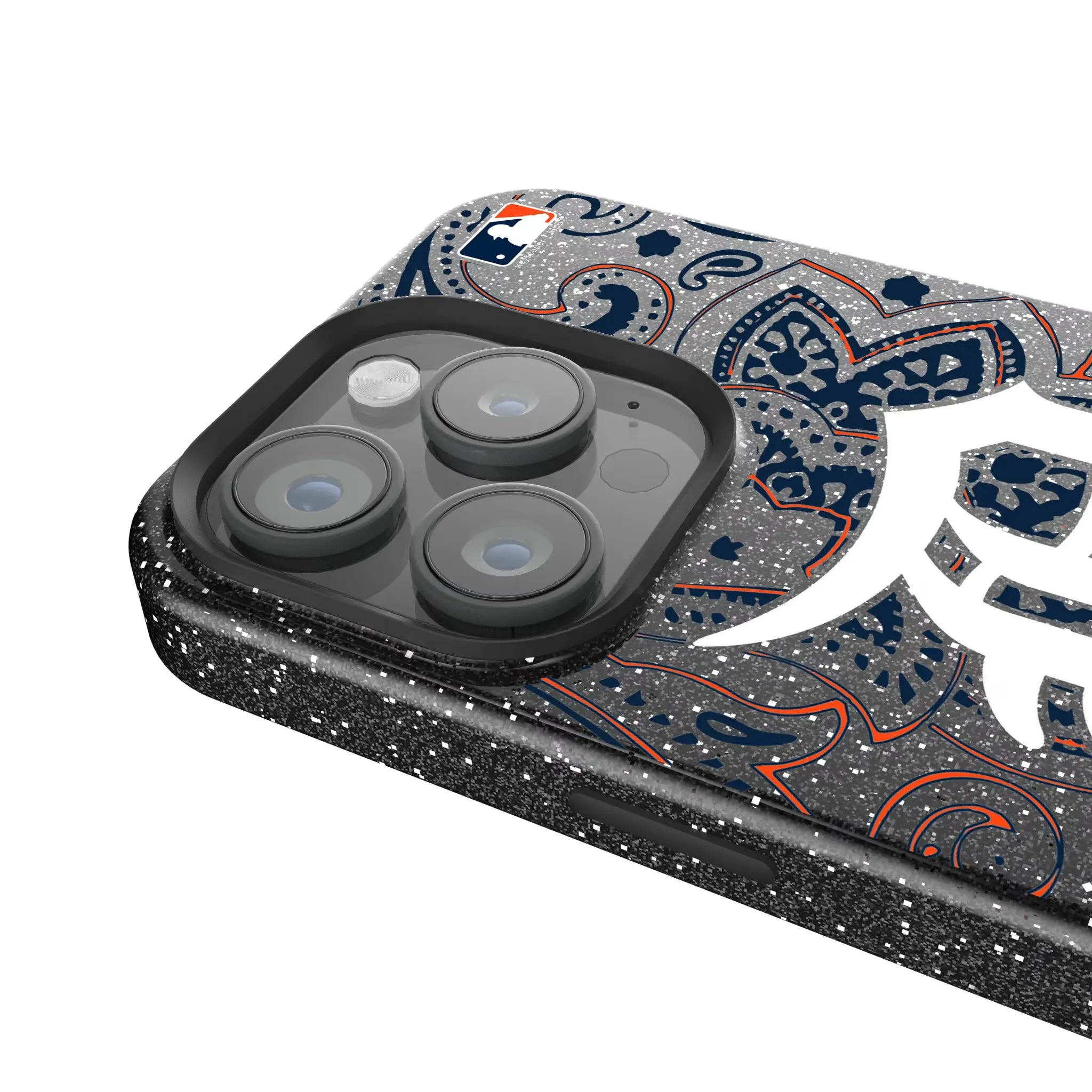 Detroit Tigers Paisley Bling Phone Case