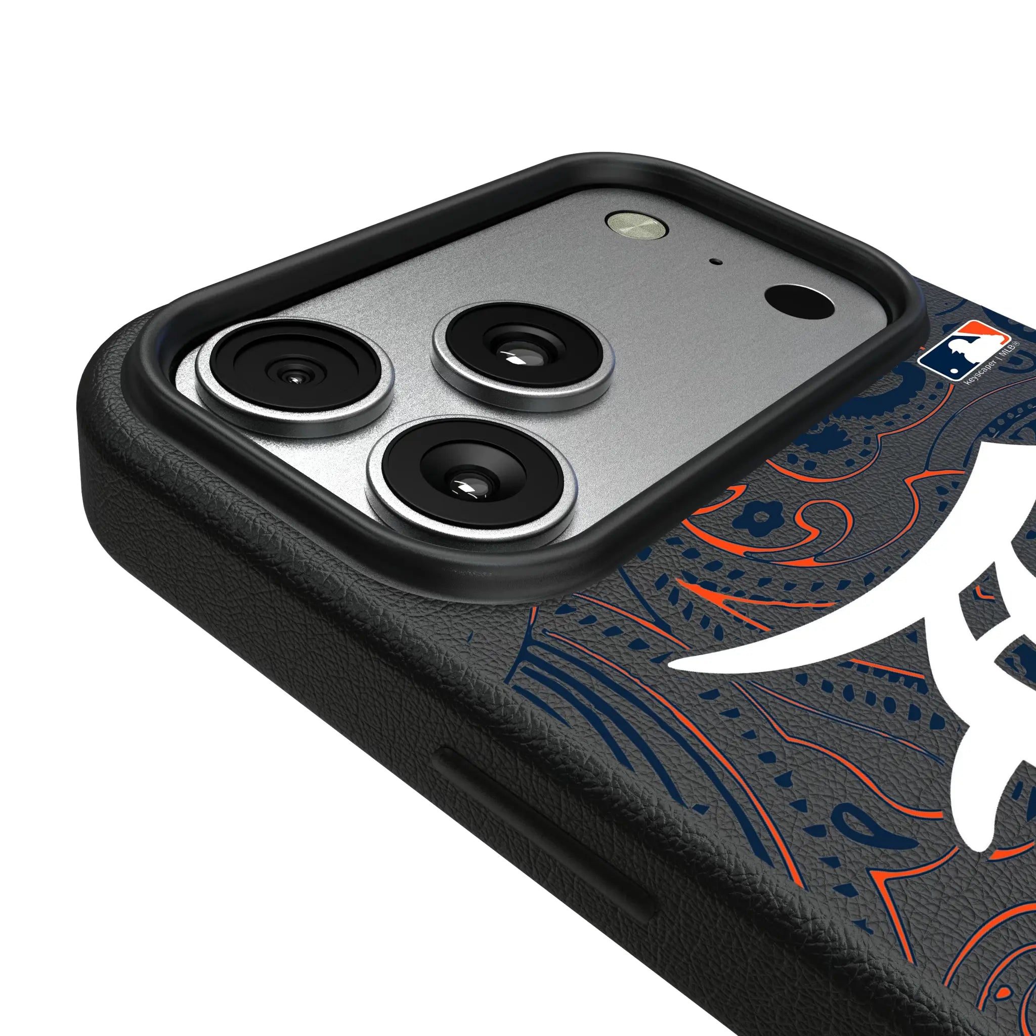 Detroit Tigers Paisley MagSafe Compatible Phone Case for Apple iPhone