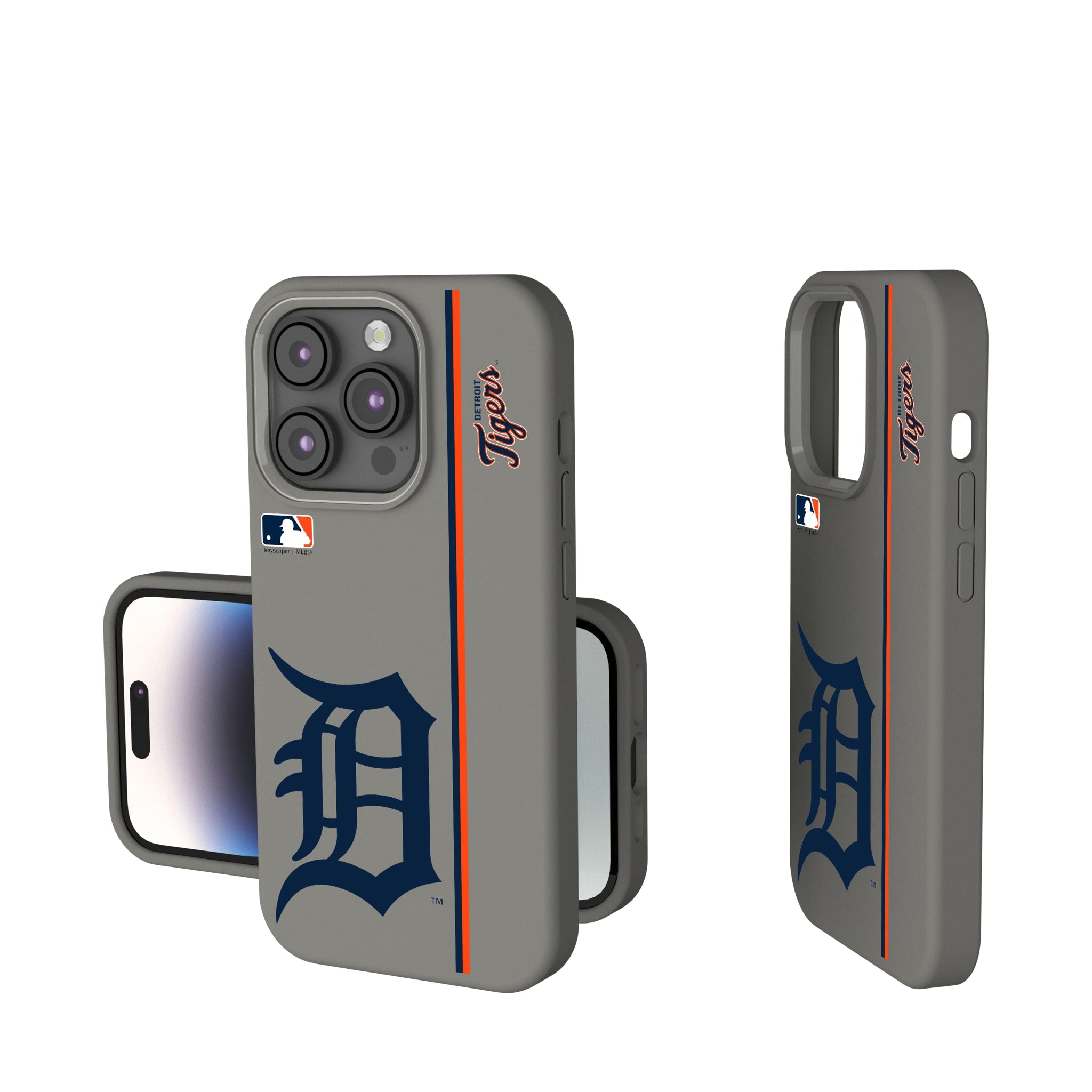 Detroit Tigers Sidebar Soft Touch Phone Case