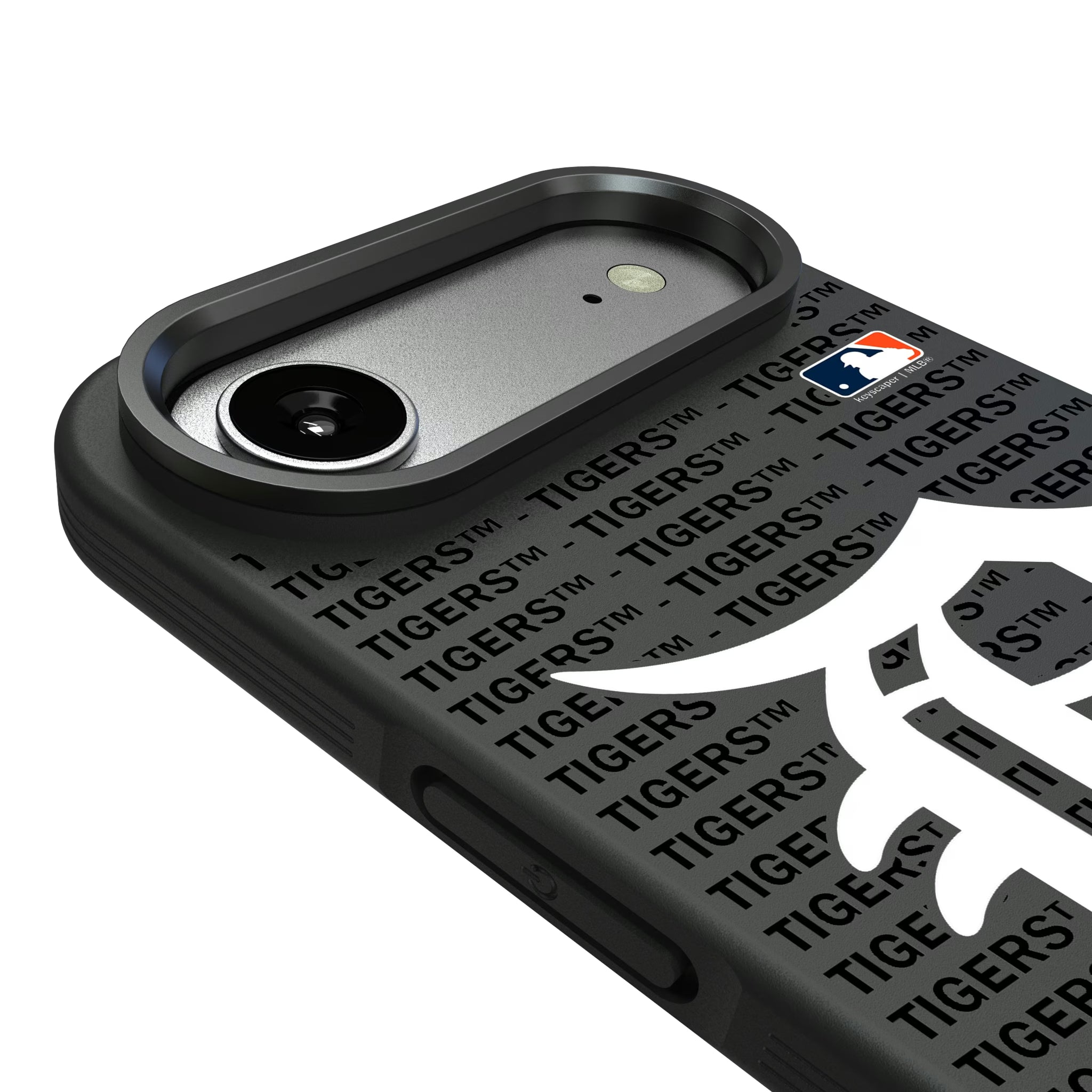 Detroit Tigers Text Backdrop Bump Phone Case - Sports Gifts, Sports Memorabilia, Sports Collectibles, Fan Shop