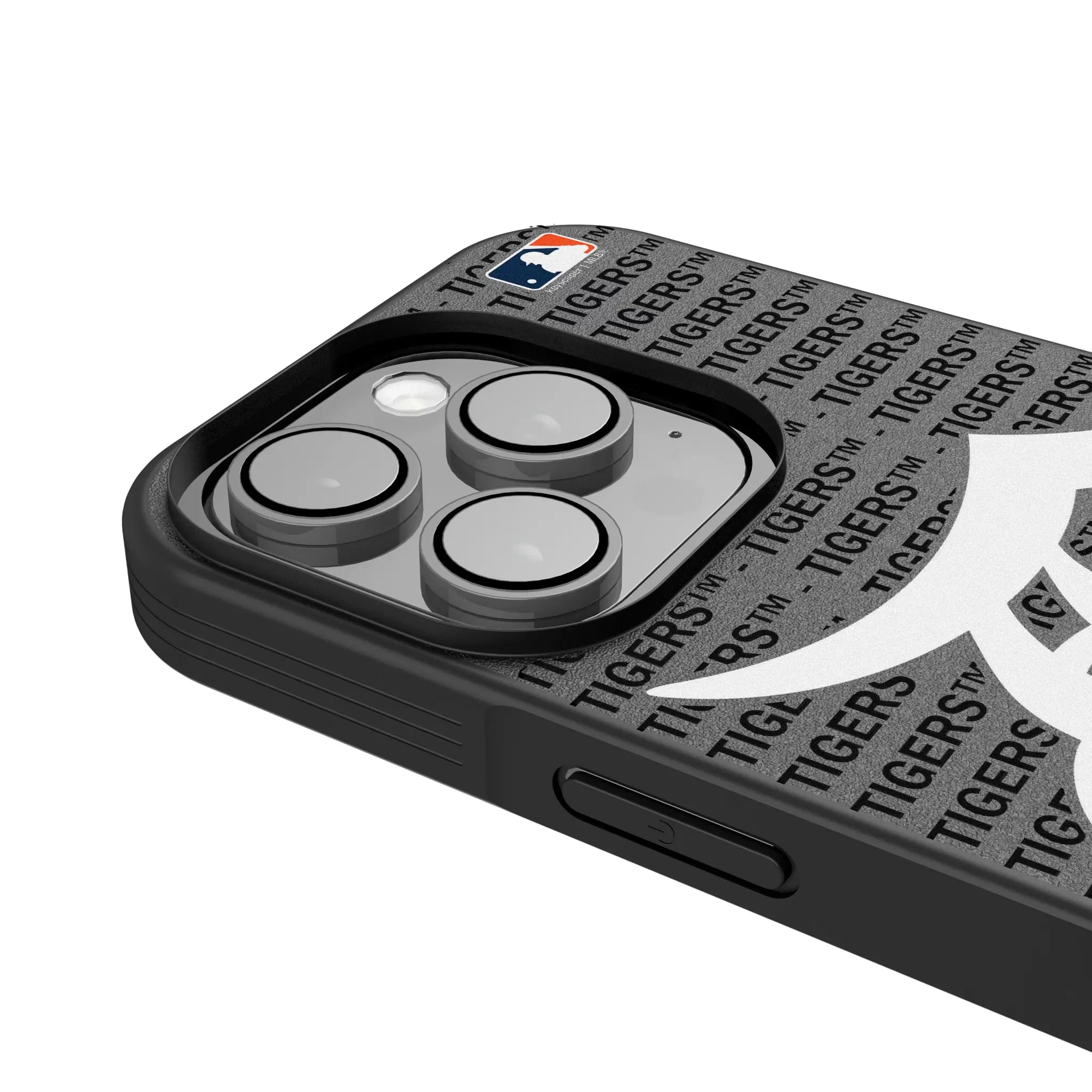 Detroit Tigers Text Backdrop Bump Phone Case