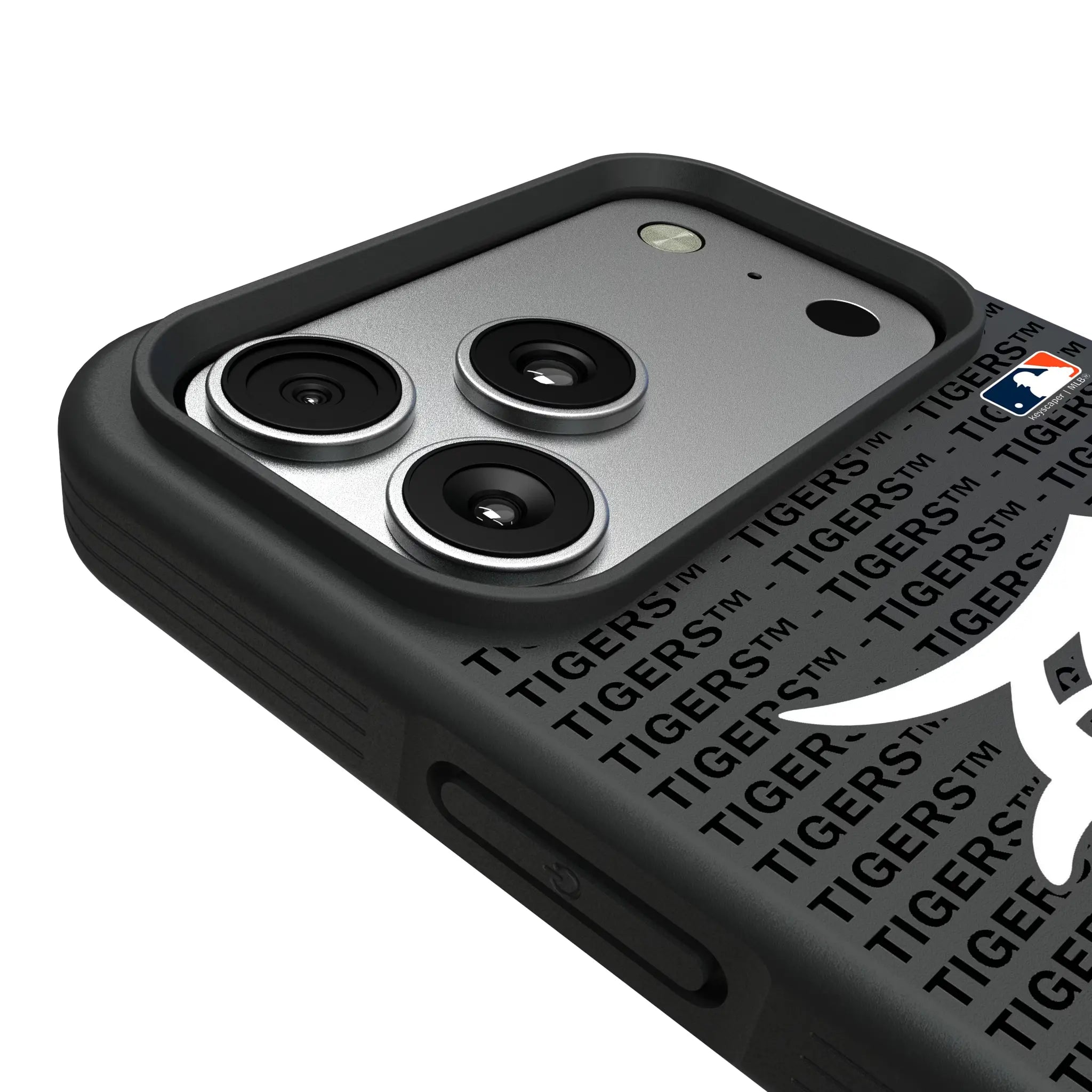 Detroit Tigers Text Backdrop Bump Phone Case