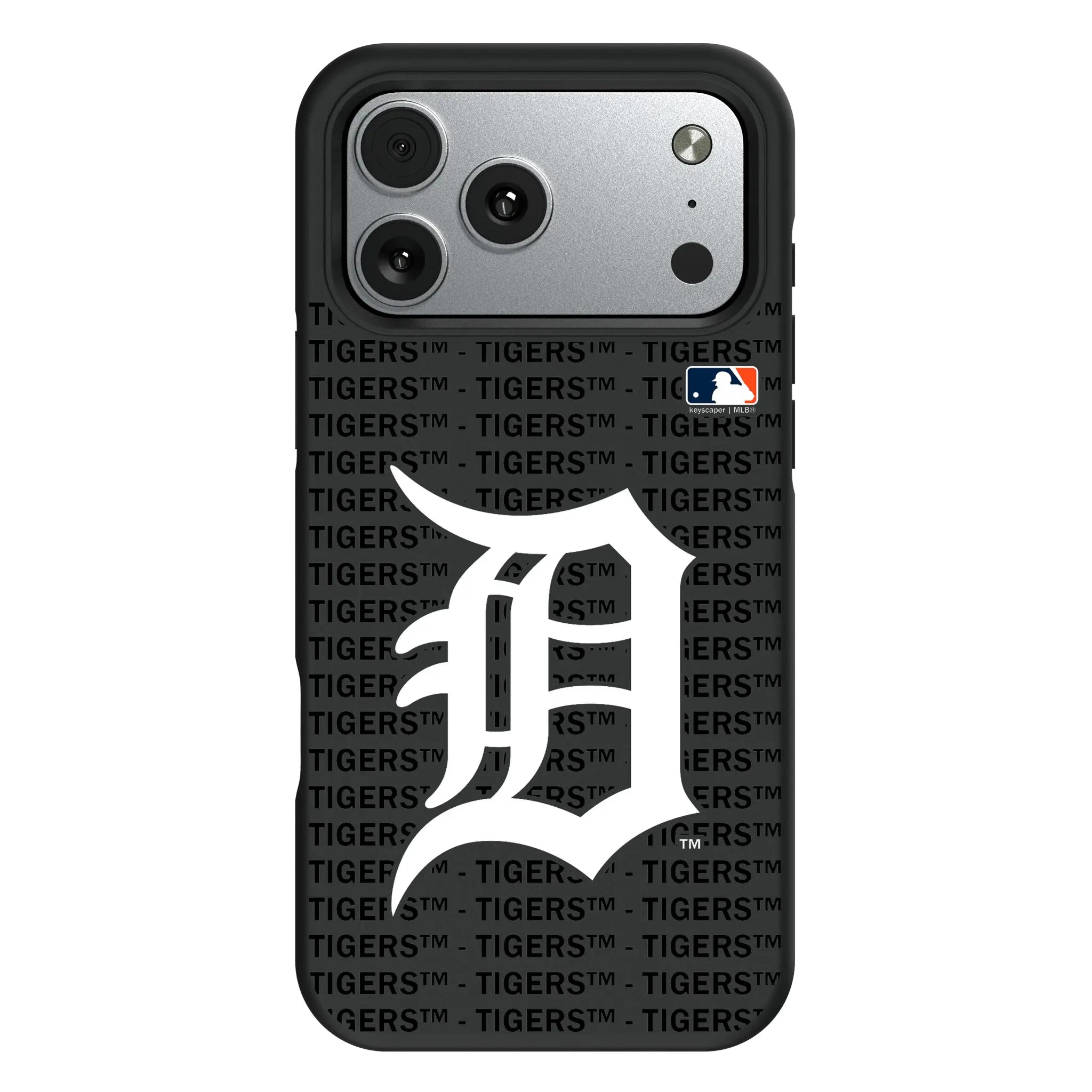 Detroit Tigers Text Backdrop Bump Phone Case