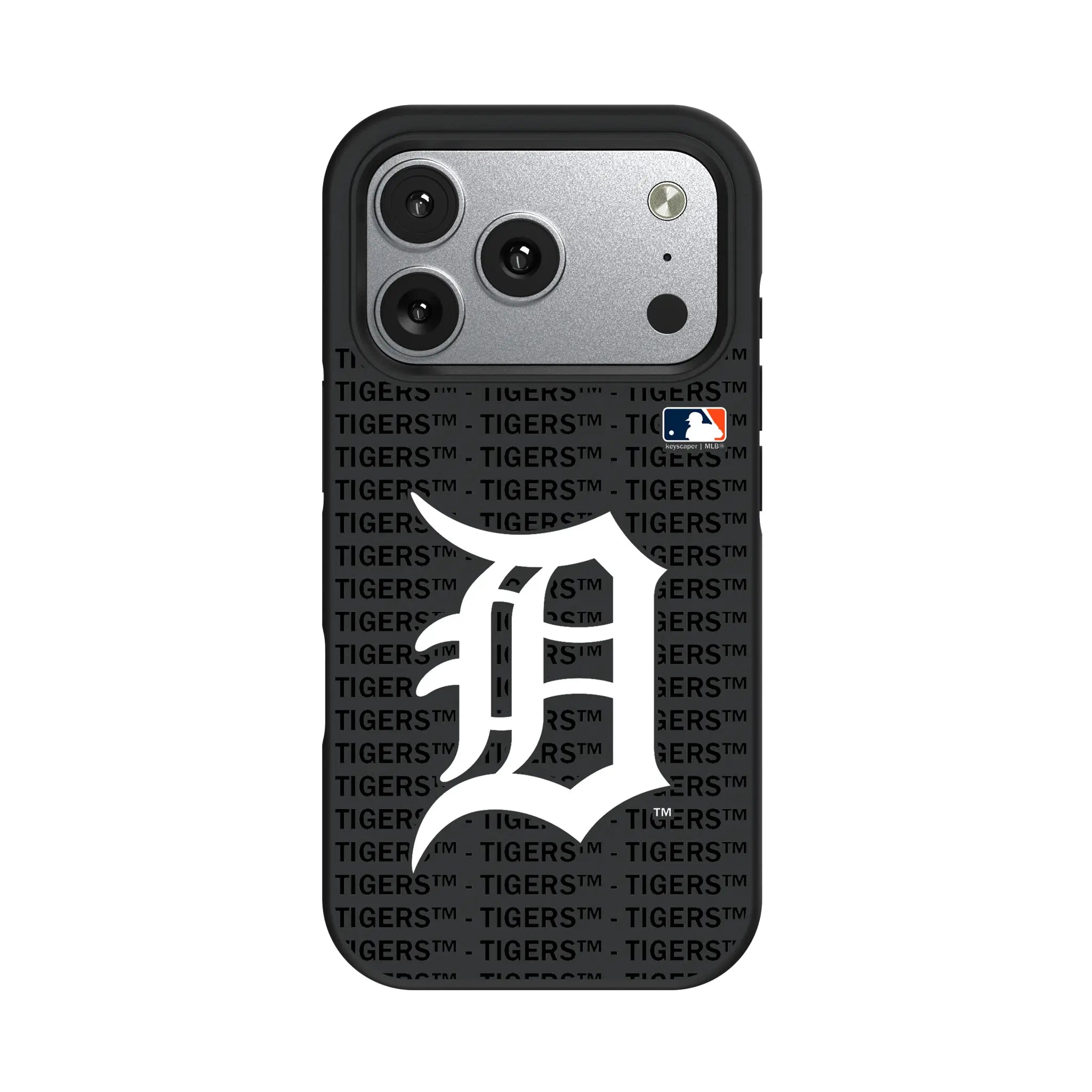 Detroit Tigers Text Backdrop Bump Phone Case
