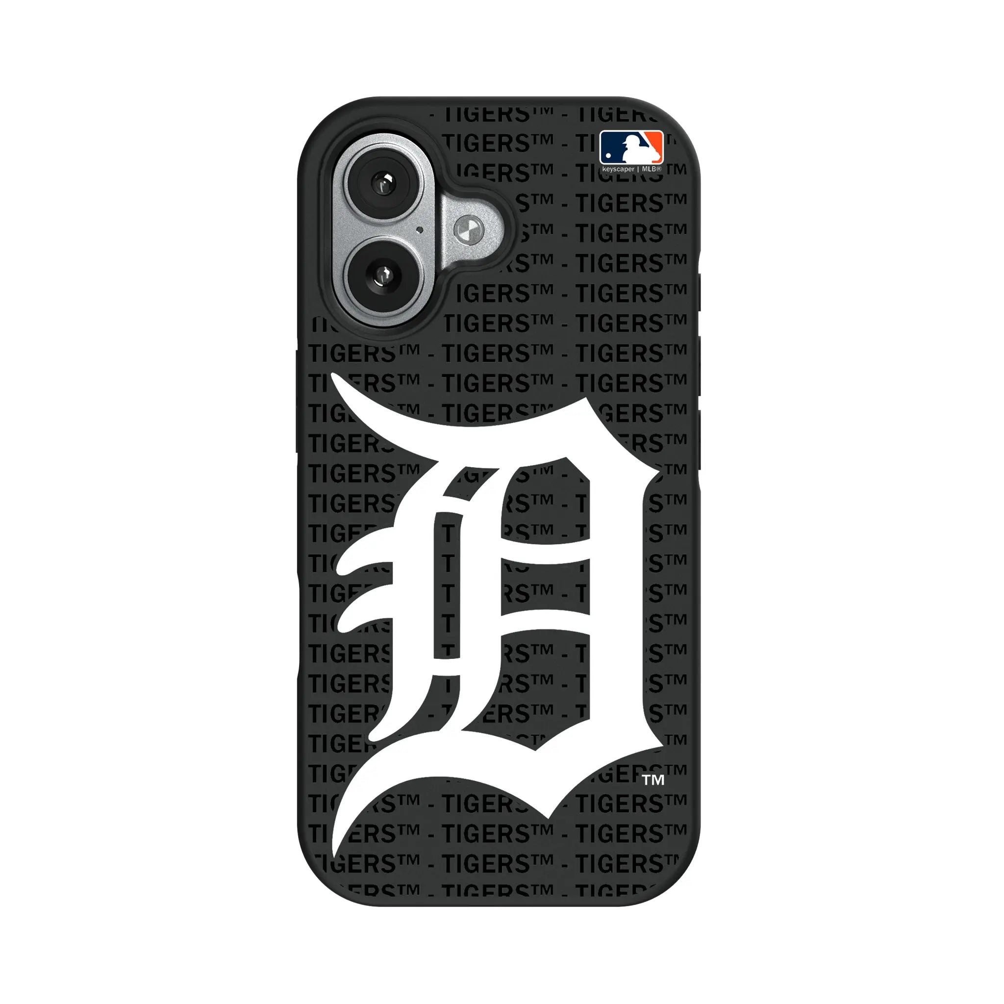 Detroit Tigers Text Backdrop Bump Phone Case
