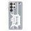Detroit Tigers Text Backdrop Clear Phone Case for Samsung Galaxy