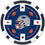New England Patriots 100 Piece Poker Chip Set