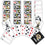 Purdue Boilermakers Neon Playing Cards - 54 Card Deck