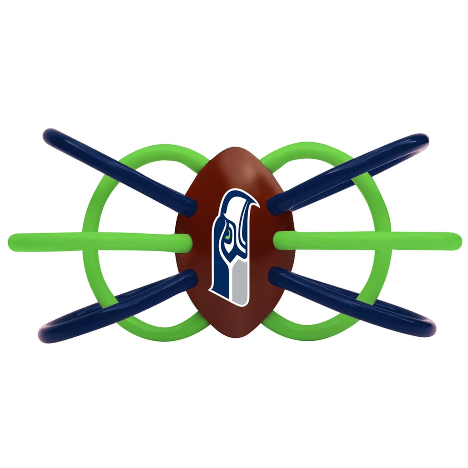 Seattle Seahawks Winkel Teether Rattle - Sports Gifts, Sports Memorabilia, Sports Collectibles, Fan Shop