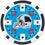 Carolina Panthers 100-Piece Poker Chip Set - Sports Gifts, Sports Memorabilia, Sports Collectibles, Fan Shop