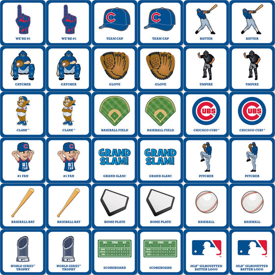 Chicago Cubs Matching Game - 757 Sports Collectibles