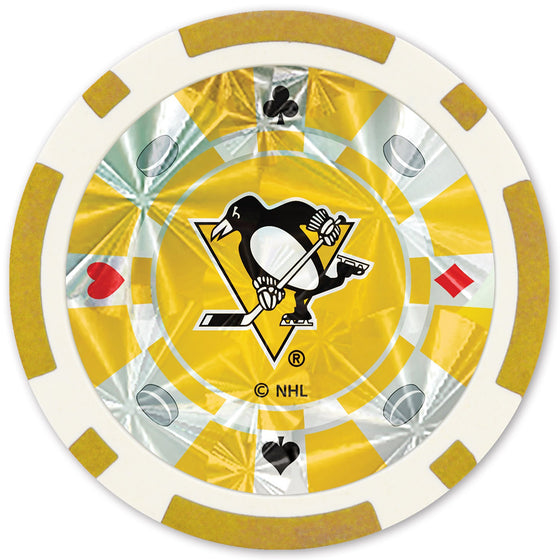 Pittsburgh Penguins 20 Piece Poker Chips - 757 Sports Collectibles