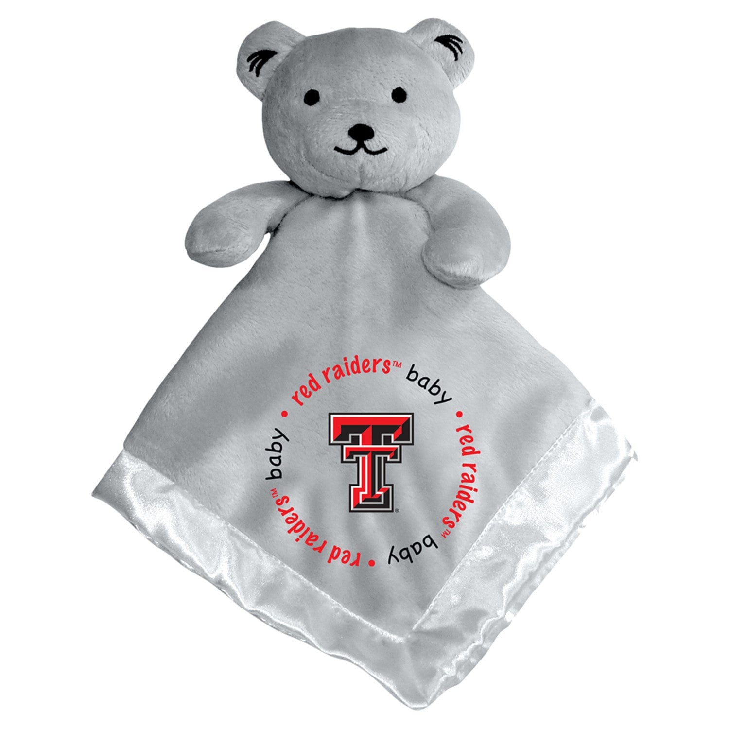 Texas Tech Red Raiders Security Bear - Gray - Sports Gifts, Sports Memorabilia, Sports Collectibles, Fan Shop