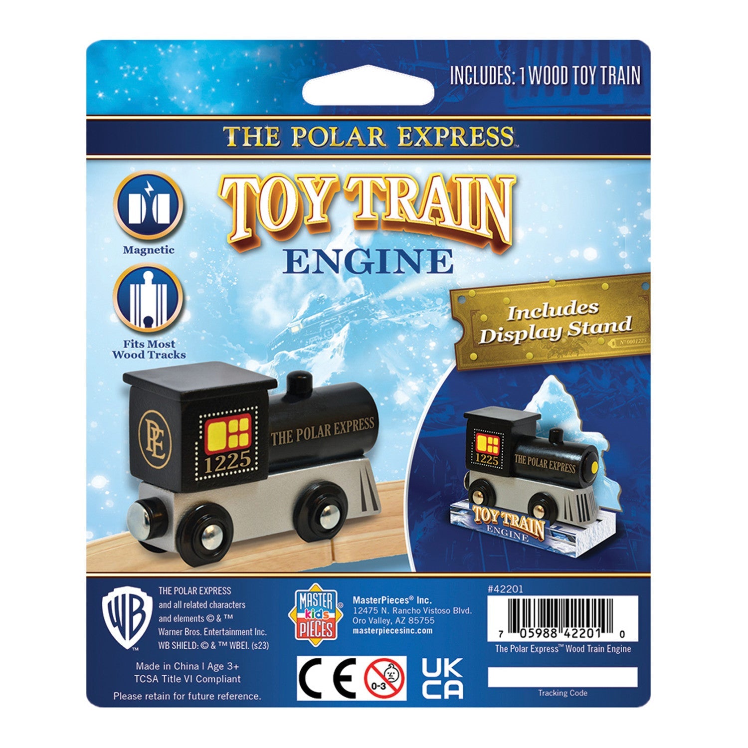 The Polar Express Toy Train Engine - 757 Sports Collectibles