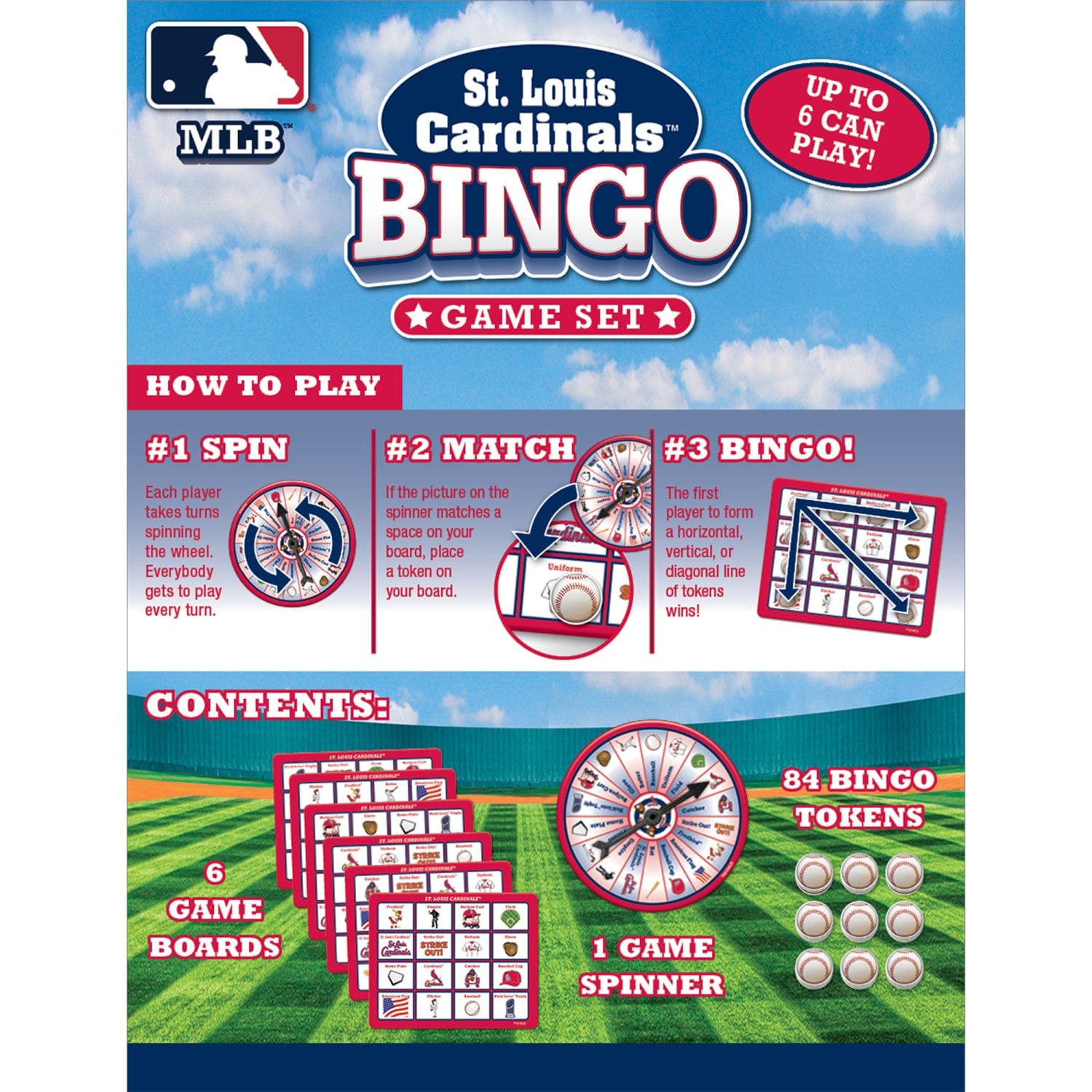 St. Louis Cardinals Bingo: Game Day Fun!