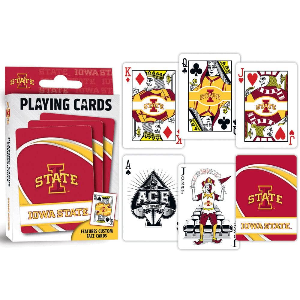 Iowa State Cyclones 54-Card Playing Deck - Sports Gifts, Sports Memorabilia, Sports Collectibles, Fan Shop