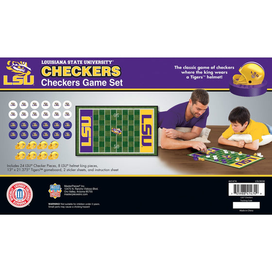 LSU Tigers Checkers - 757 Sports Collectibles