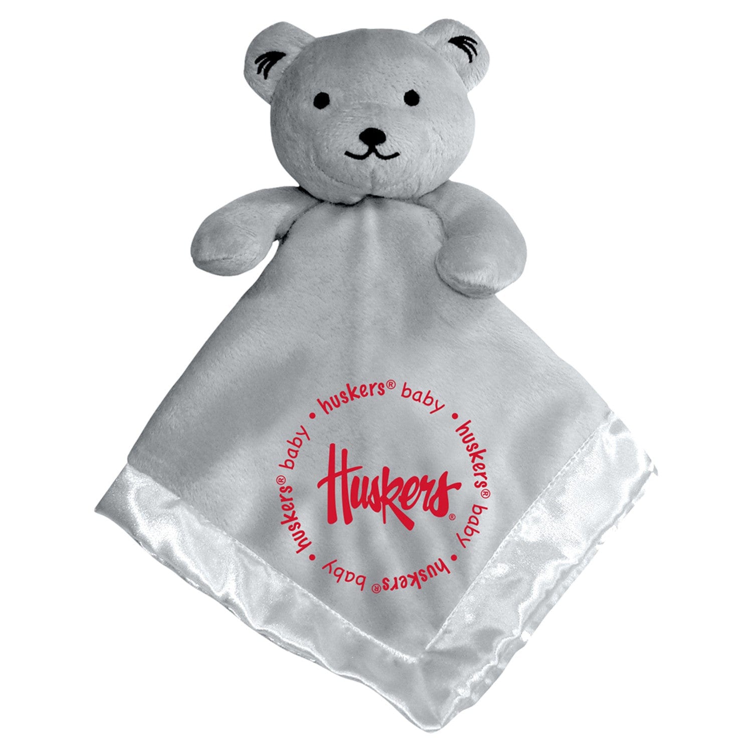 Nebraska Cornhuskers Security Bear - Gray - Sports Gifts, Sports Memorabilia, Sports Collectibles, Fan Shop