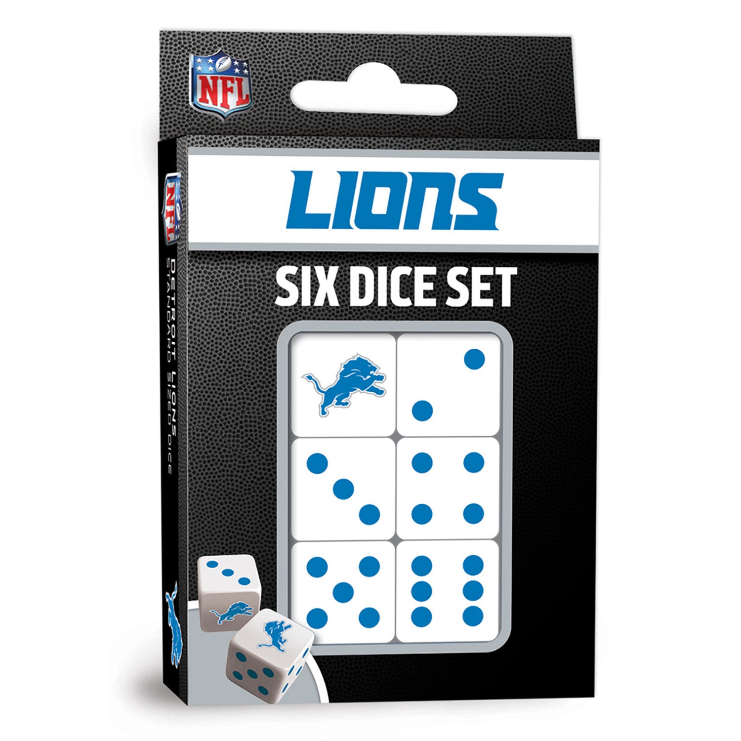 Detroit Lions Dice Set - 757 Sports Collectibles