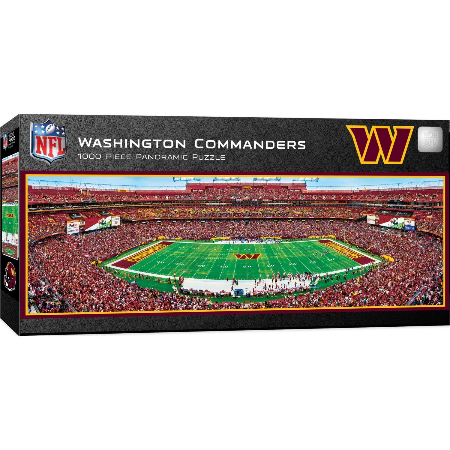 Washington Commanders 1000 Piece Panoramic Jigsaw Puzzle