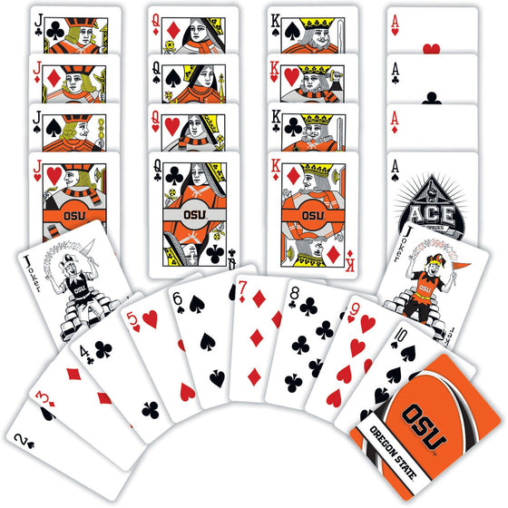 Oregon State Beavers Playing Cards - 54 Card Deck - 757 Sports Collectibles