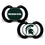 Michigan State Spartans Pacifier 2-Pack - Sports Gifts, Sports Memorabilia, Sports Collectibles, Fan Shop