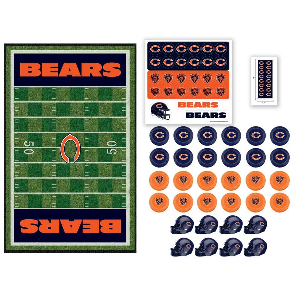 Chicago Bears Checkers Game