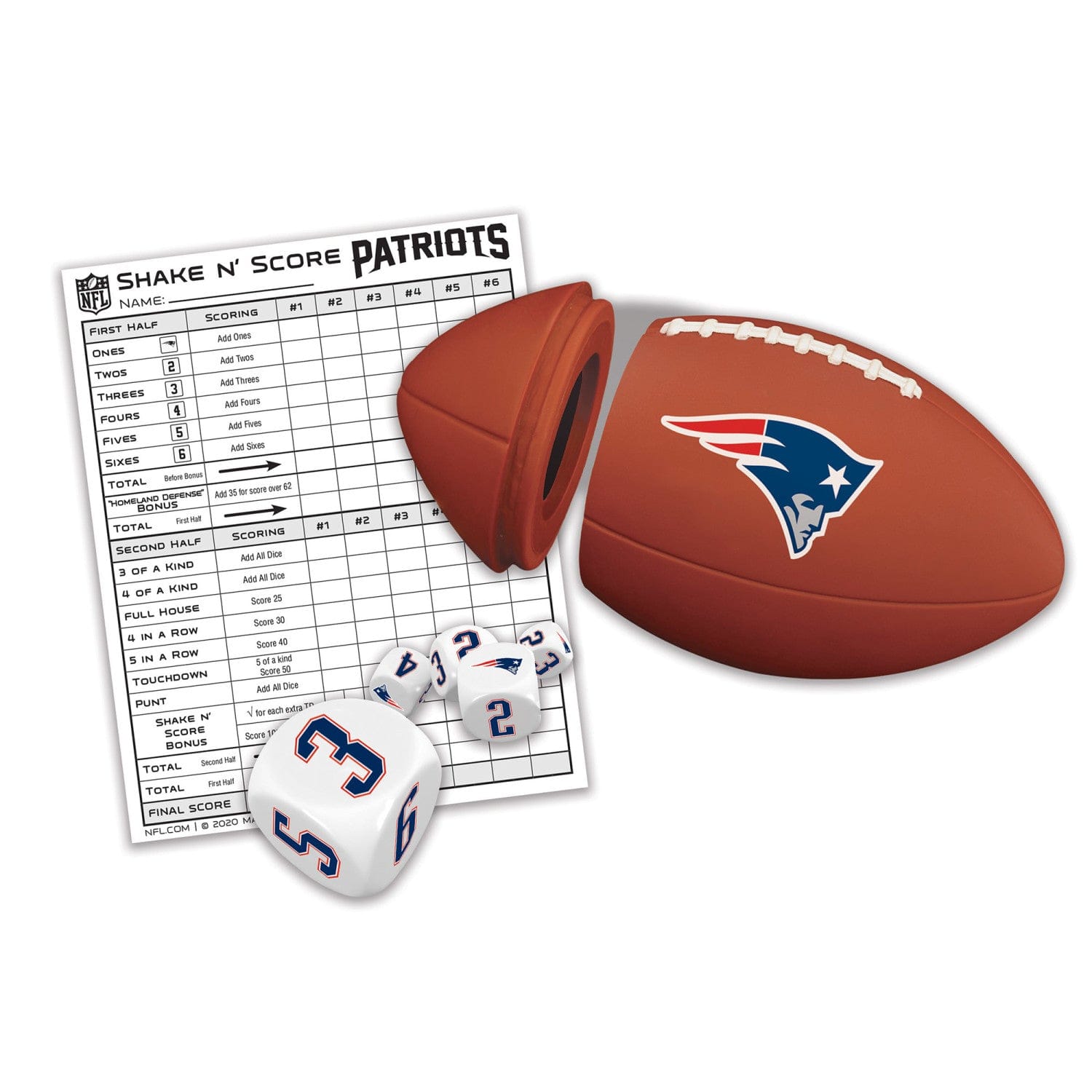 New England Patriots Shake n' Score Game Set