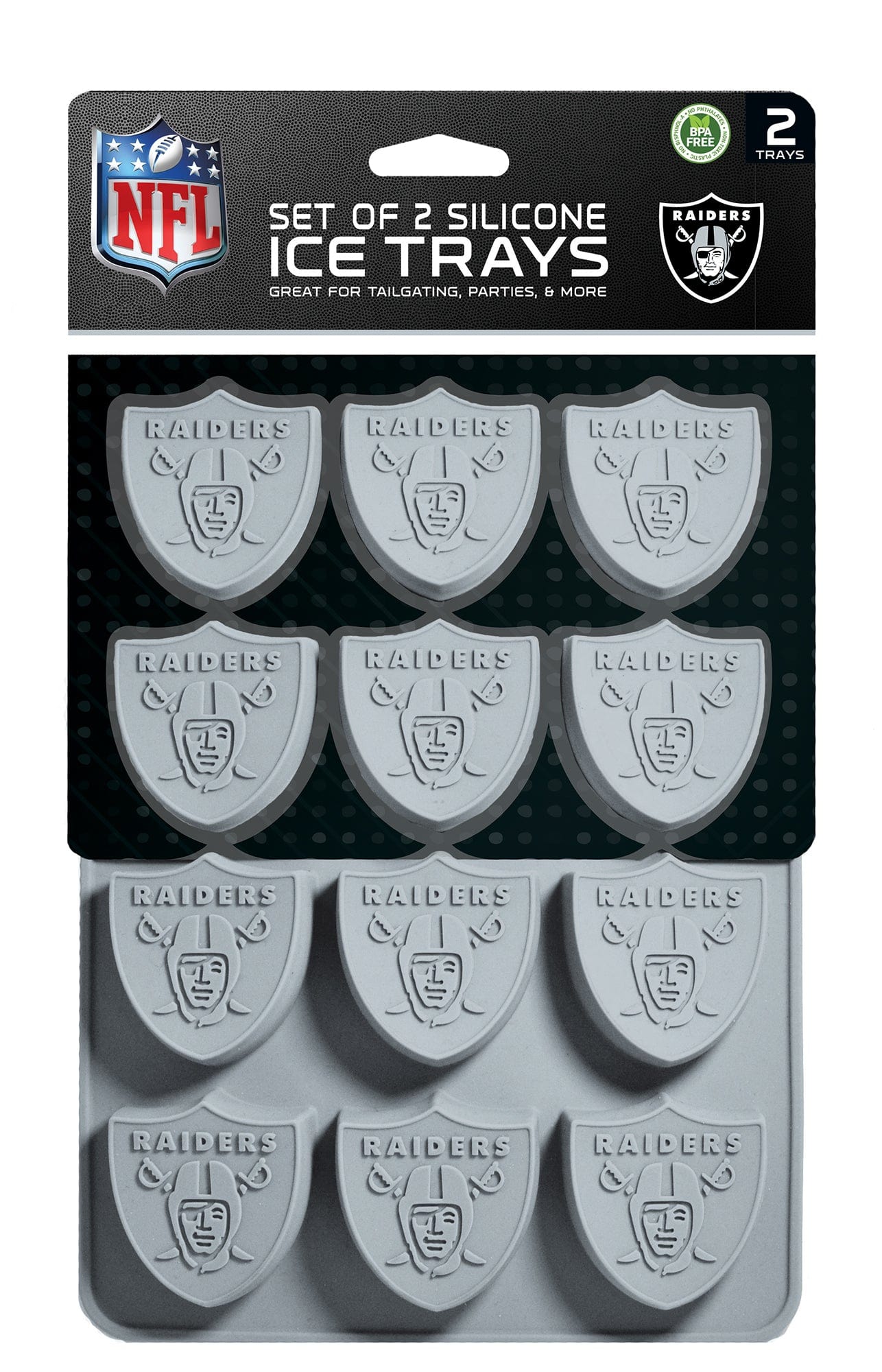 Las Vegas Raiders Silicone Ice Cube Tray