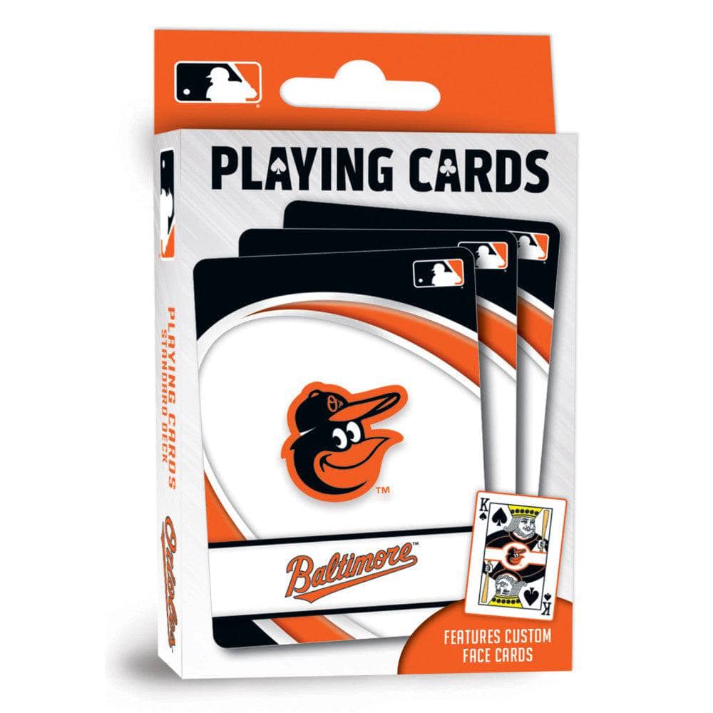 Baltimore Orioles 54-Card Deck Playing Cards - Sports Gifts, Sports Memorabilia, Sports Collectibles, Fan Shop