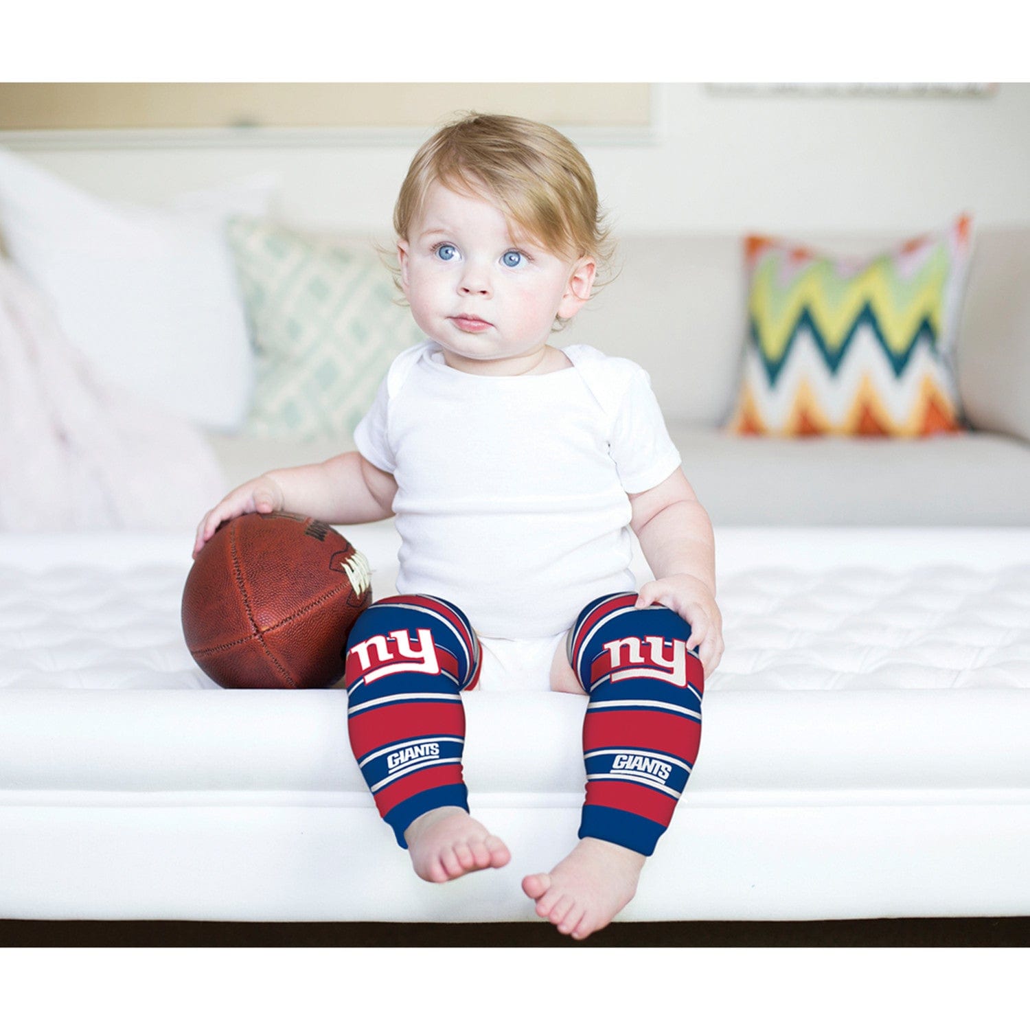 New York Giants Baby Leg Warmers - Cute & Cozy Team Spirit