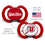 Utah Utes Pacifier Set of 2